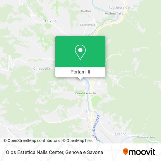 Mappa Olos Estetica Nails Center