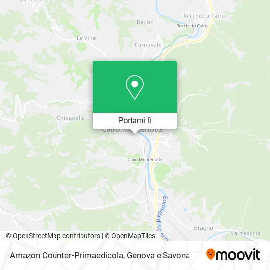 Mappa Amazon Counter-Primaedicola