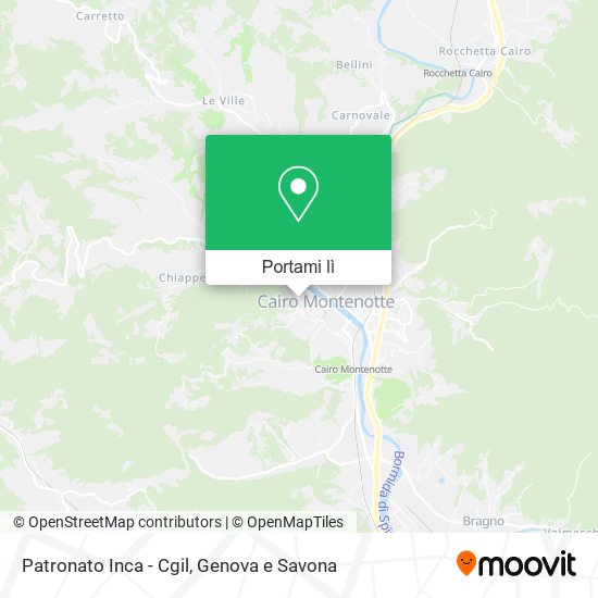 Mappa Patronato Inca - Cgil