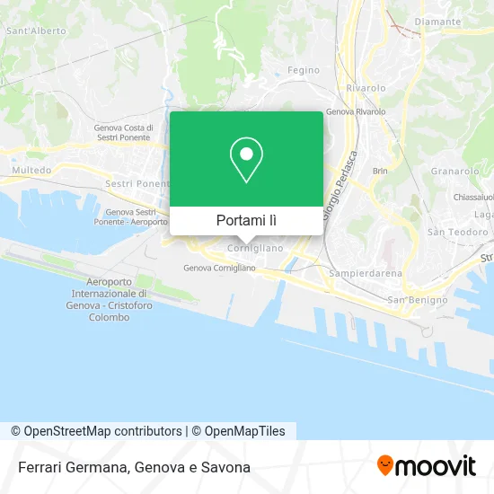 Mappa Ferrari Germana