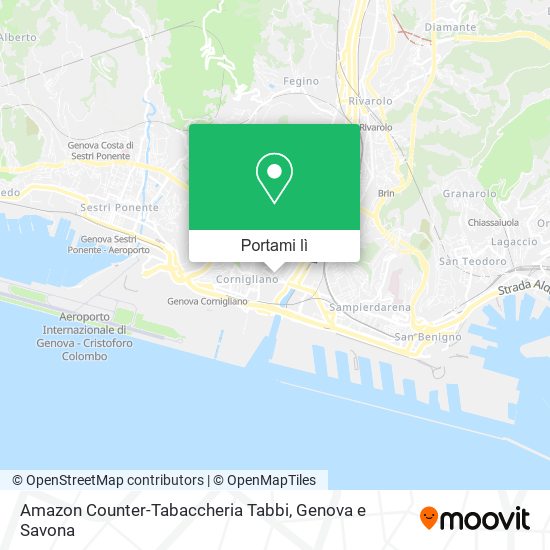 Mappa Amazon Counter-Tabaccheria Tabbi