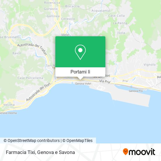 Mappa Farmacia Tixi