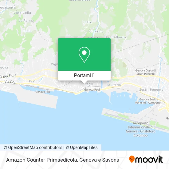 Mappa Amazon Counter-Primaedicola