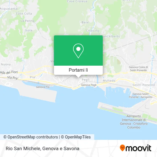 Mappa Rio San Michele