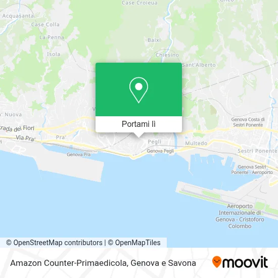 Mappa Amazon Counter-Primaedicola