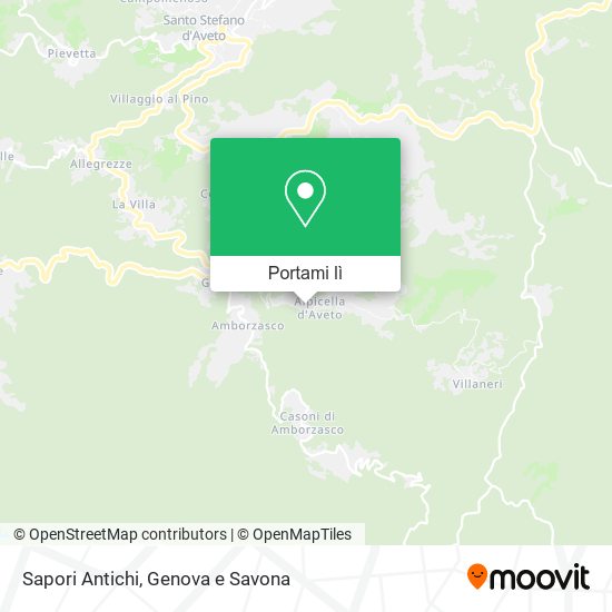 Mappa Sapori Antichi