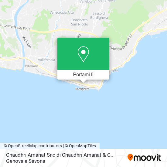 Mappa Chaudhri Amanat Snc di Chaudhri Amanat & C.