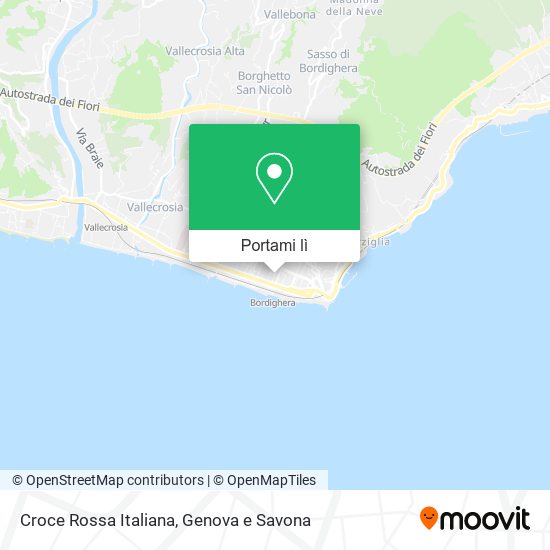 Mappa Croce Rossa Italiana