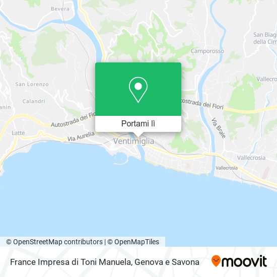 Mappa France Impresa di Toni Manuela