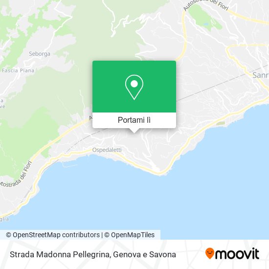 Mappa Strada Madonna Pellegrina