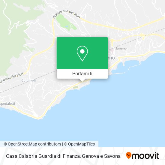 Mappa Casa Calabria Guardia di Finanza