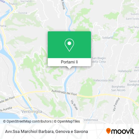 Mappa Avv.Ssa Marchiol Barbara