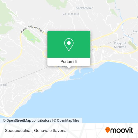 Mappa Spacciocchiali