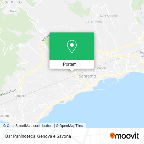 Mappa Bar Paninoteca
