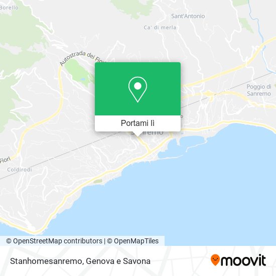 Mappa Stanhomesanremo
