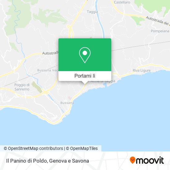 Mappa Il Panino di Poldo