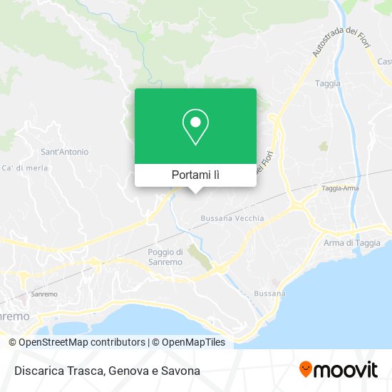 Mappa Discarica Trasca