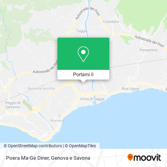 Mappa Poera Ma-Ge Diner