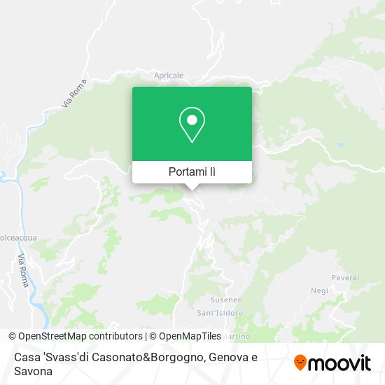 Mappa Casa 'Svass'di Casonato&Borgogno
