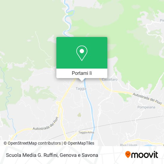 Mappa Scuola Media G. Ruffini