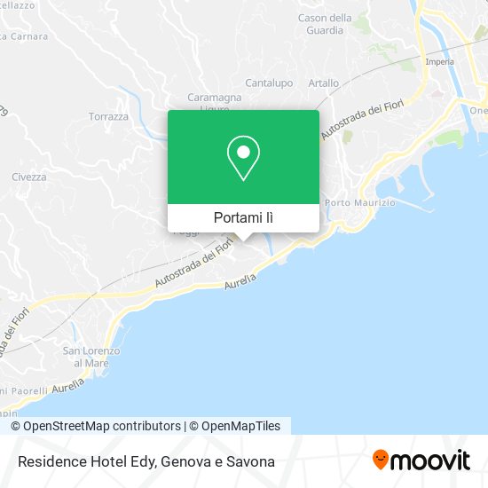 Mappa Residence Hotel Edy