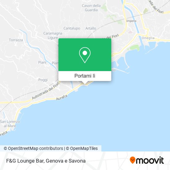 Mappa F&G Lounge Bar