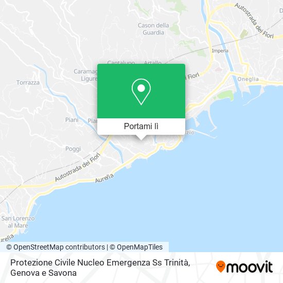 Mappa Protezione Civile Nucleo Emergenza Ss Trinità
