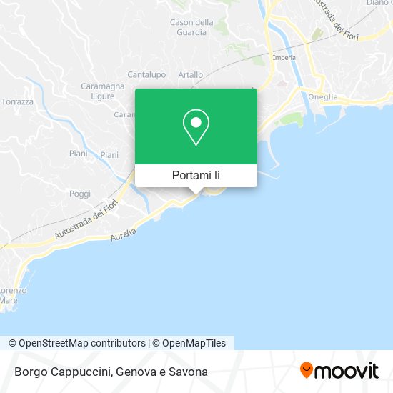 Mappa Borgo Cappuccini