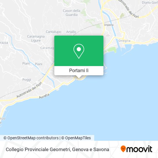 Mappa Collegio Provinciale Geometri