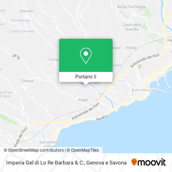 Mappa Imperia Gel di Lo Re Barbara & C.