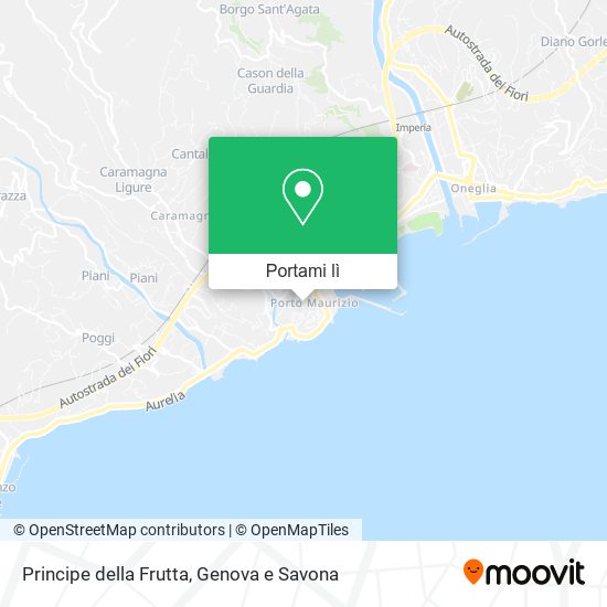 Mappa Principe della Frutta