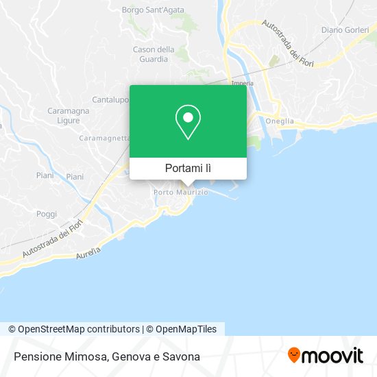 Mappa Pensione Mimosa