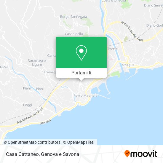 Mappa Casa Cattaneo