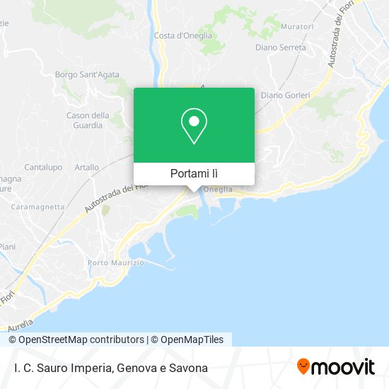 Mappa I. C. Sauro Imperia