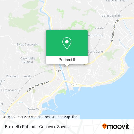 Mappa Bar della Rotonda