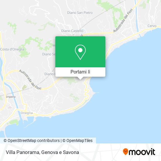 Mappa Villa Panorama