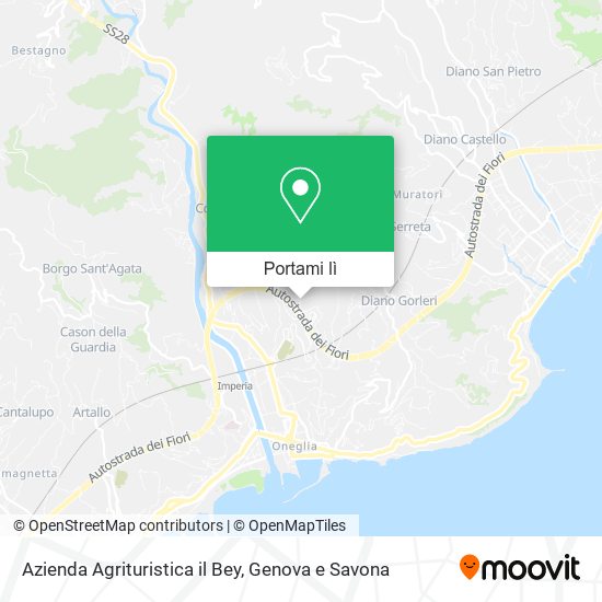 Mappa Azienda Agrituristica il Bey