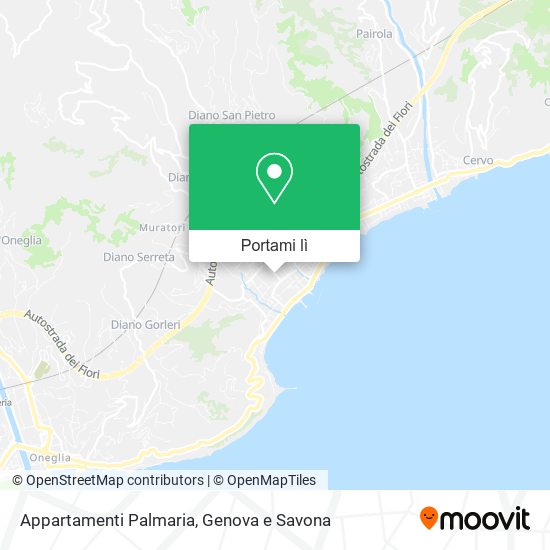 Mappa Appartamenti Palmaria