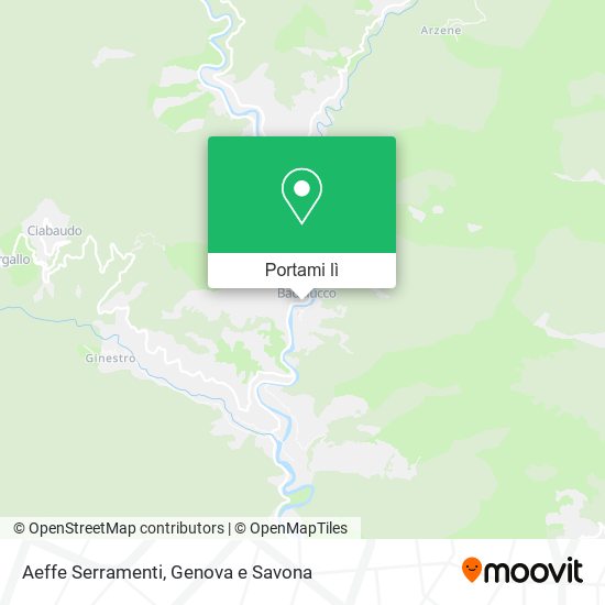 Mappa Aeffe Serramenti