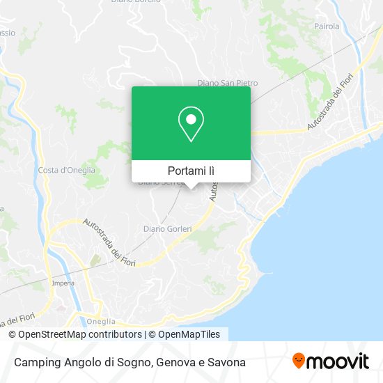 Mappa Camping Angolo di Sogno