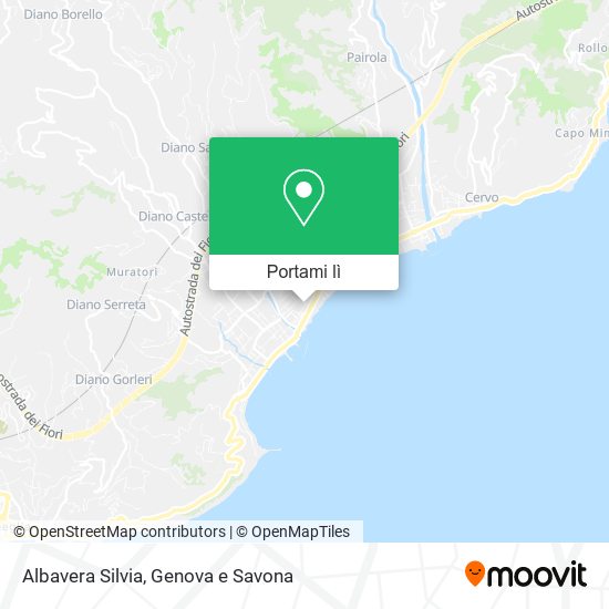 Mappa Albavera Silvia