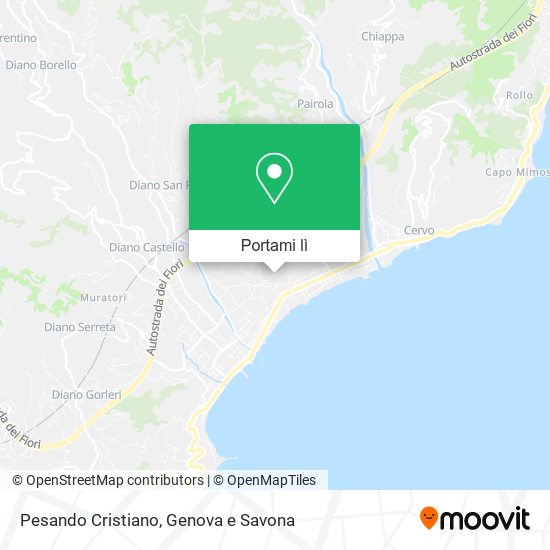 Mappa Pesando Cristiano