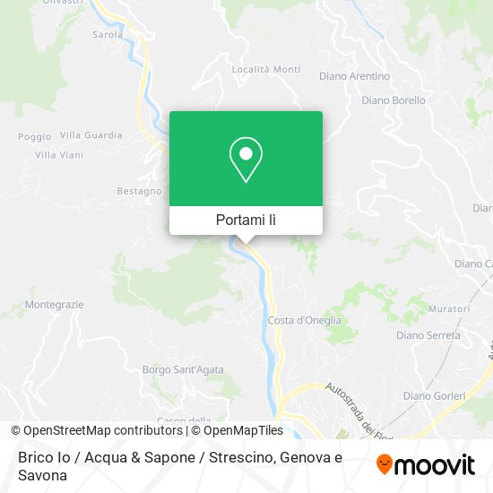 Mappa Brico Io / Acqua & Sapone / Strescino