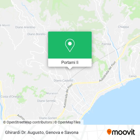 Mappa Ghirardi Dr. Augusto