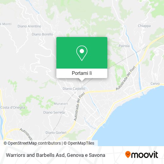 Mappa Warriors and Barbells Asd