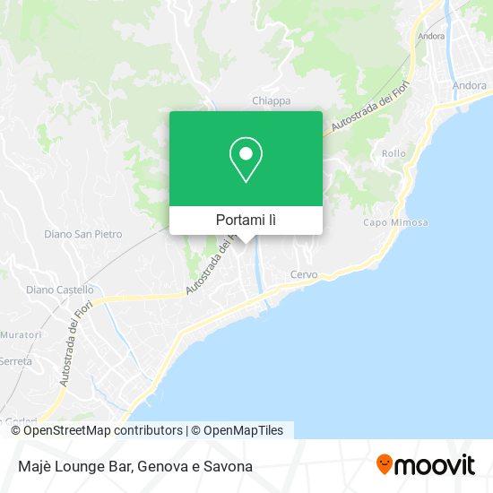 Mappa Majè Lounge Bar