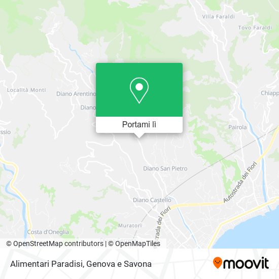 Mappa Alimentari Paradisi