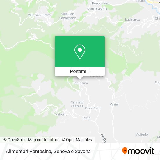 Mappa Alimentari Pantasina