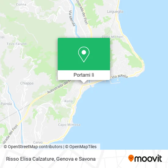 Mappa Risso Elisa Calzature