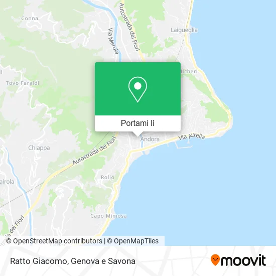 Mappa Ratto Giacomo